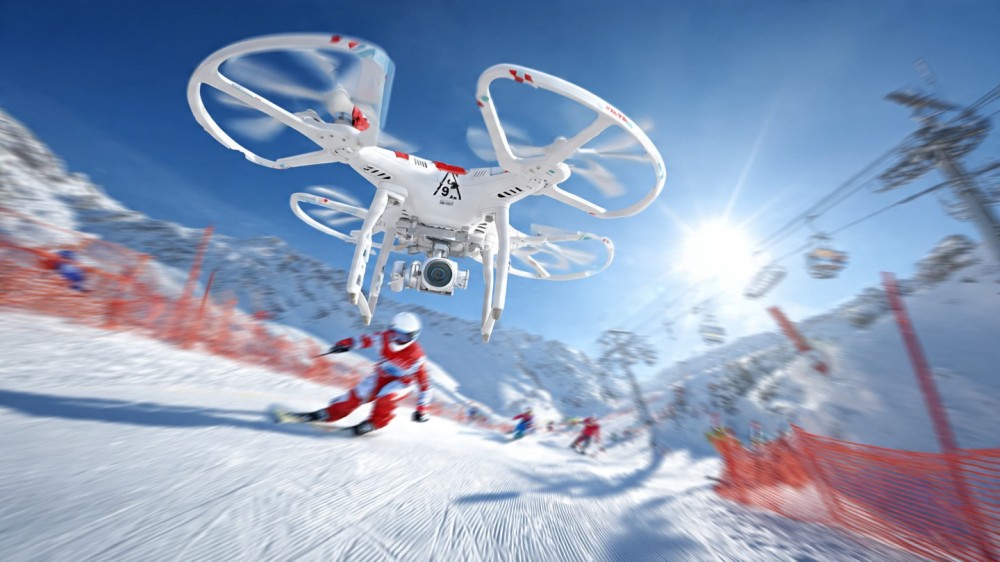 I droni entrano in gioco con Milano-Cortina 2026 — 8.000 frequenze radio per vedere gli atleti in azione
