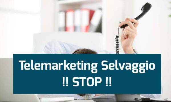 RIFORMA: CDM approva riforma contro telemarketing selvaggio