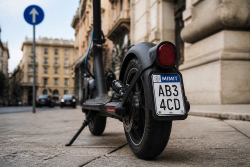 Monopattini elettrici, conto alla rovescia per la targa: scadenza 16 maggio e multe fino a 400 euro